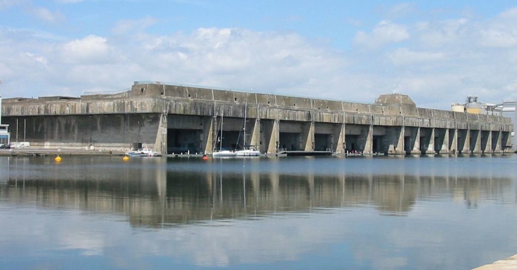 Base de submarino de Saint Nazaire, França