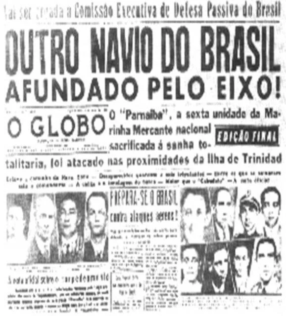 Porque a Alemanha afundou navios brasileiros?