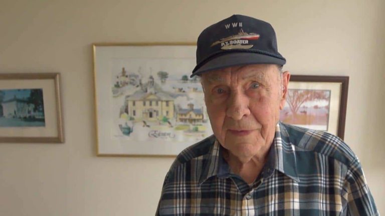 William Liebenow que participou do resgate de John F. Kennedy na Segunda Guerra Mundial
