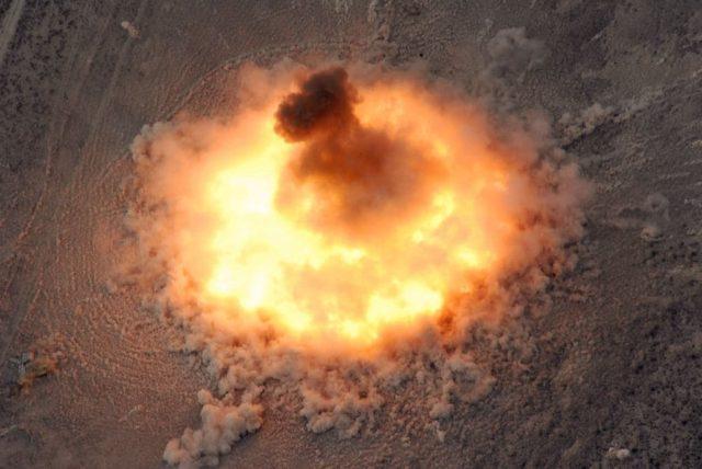 MOAB é a maior bomba não nuclear já construida