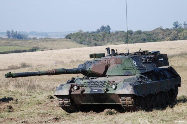 Carros de combate: Leopard 1a5 do exército Brasileiro