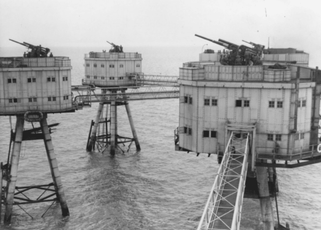 Maunsell Forts - Fortalezas Marinhas de Maunsell