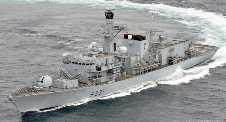 HMS Argyll uma fragata Type 23.
