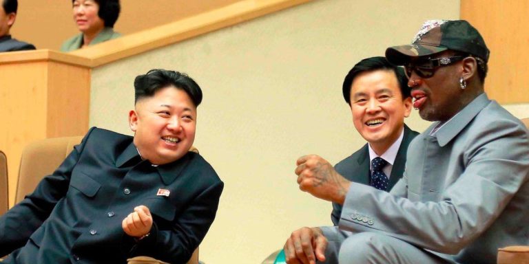 Dennis Rodman e Kim Jong-un