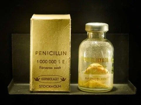 Penicilina - Primeiro frasco