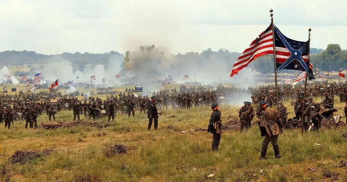 A Guerra de Secessão Americana: Causas, Batalhas e o Legado da Reconstrução