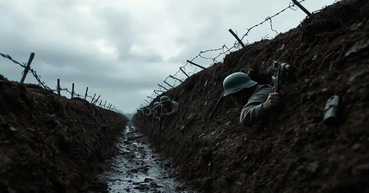 A Vida nas Trincheiras da Primeira Guerra Mundial: Um Inferno na Terra