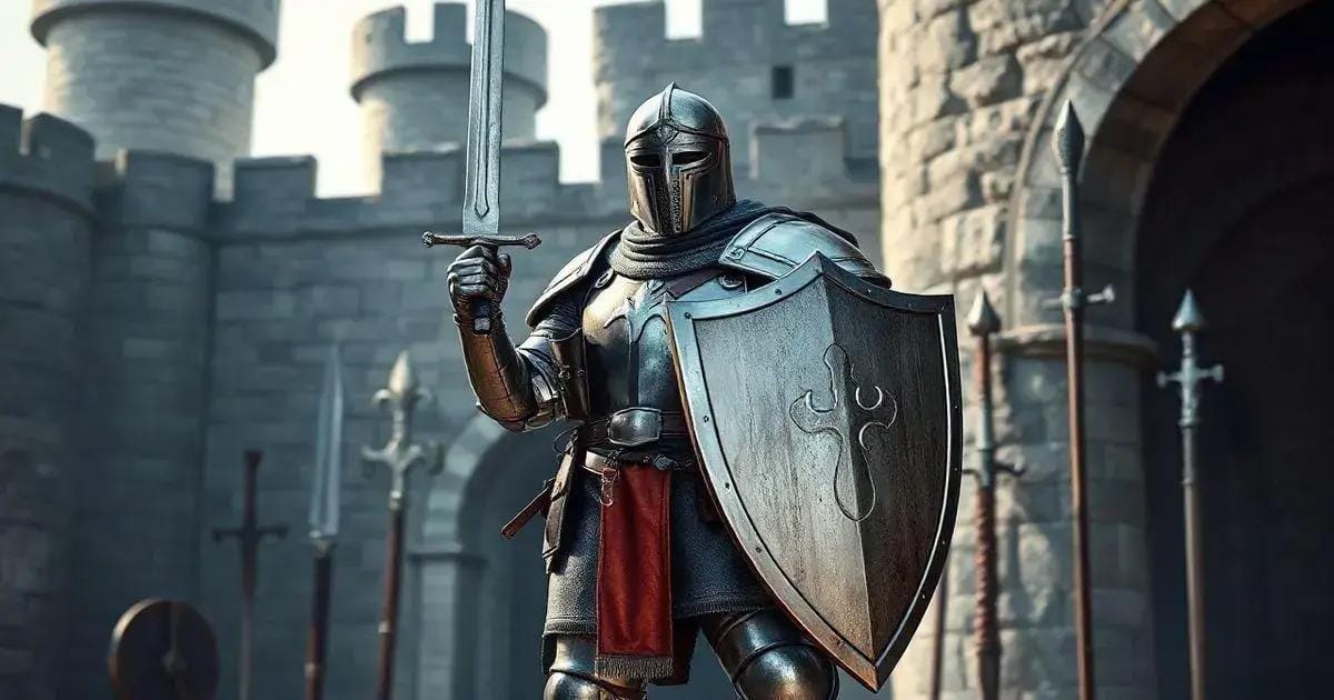 Armas Medievais: Espadas, Maças e o Poder de Fogo da Idade Média