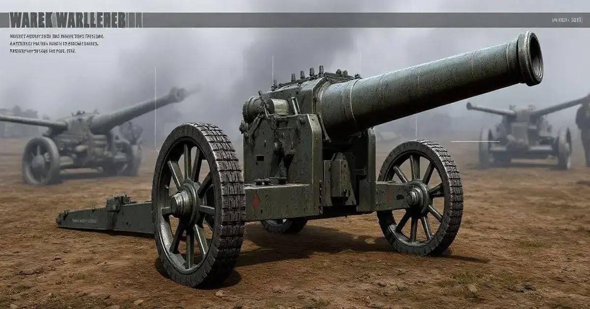 Canhão de Campanha Howitzer: A Artilharia e seu Impacto em Batalhas Históricas