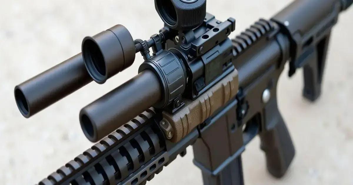 Lança-granadas M203: O Complemento Perfeito para Fuzis de Assalto
