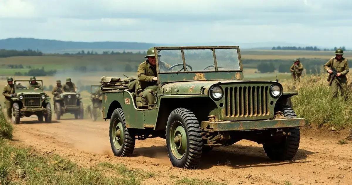 Os Jipes da Segunda Guerra Mundial: Versatilidade e Confiabilidade