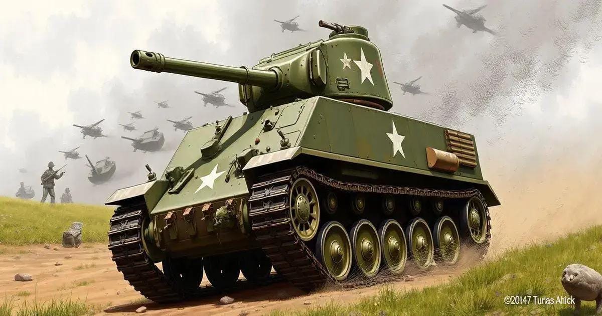 Tanque Sherman: O Cavalo de Guerra dos Aliados na Segunda Guerra Mundial