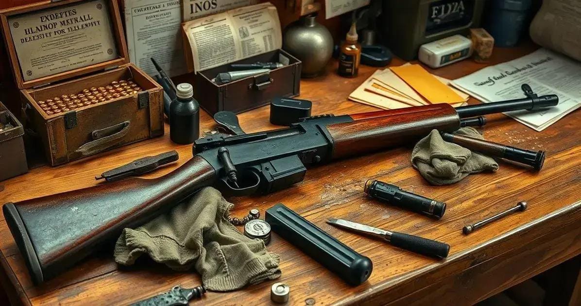 Cuidados e manutenção eficientes da Carabina M1: preserve sua arma