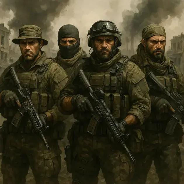 A História dos Mercenários: De Soldados de Fortuna a Empresas Militares Privadas
