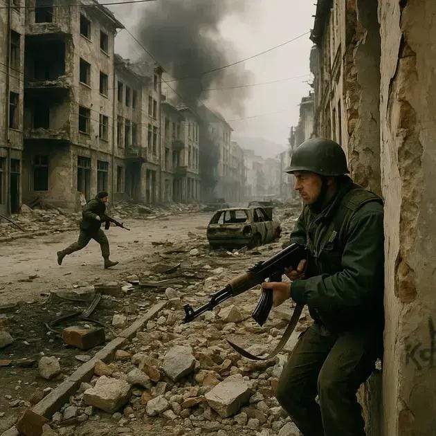 A intervenção internacional e os acordos de paz da Bósnia