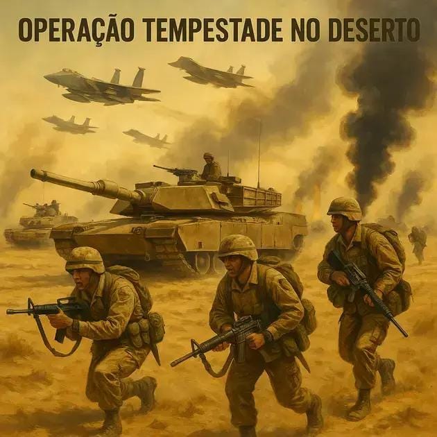 A Operação Tempestade no Deserto e o nascimento da guerra tecnológica
