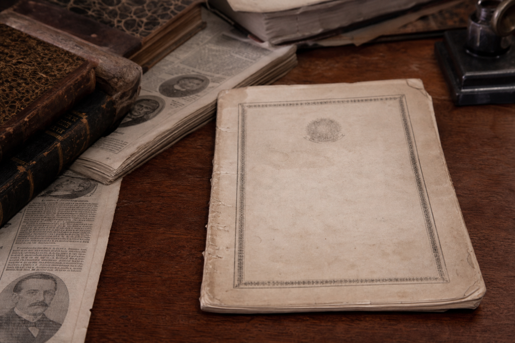 Documento histórico representando a crise constitucional de 1891 na Primeira República
